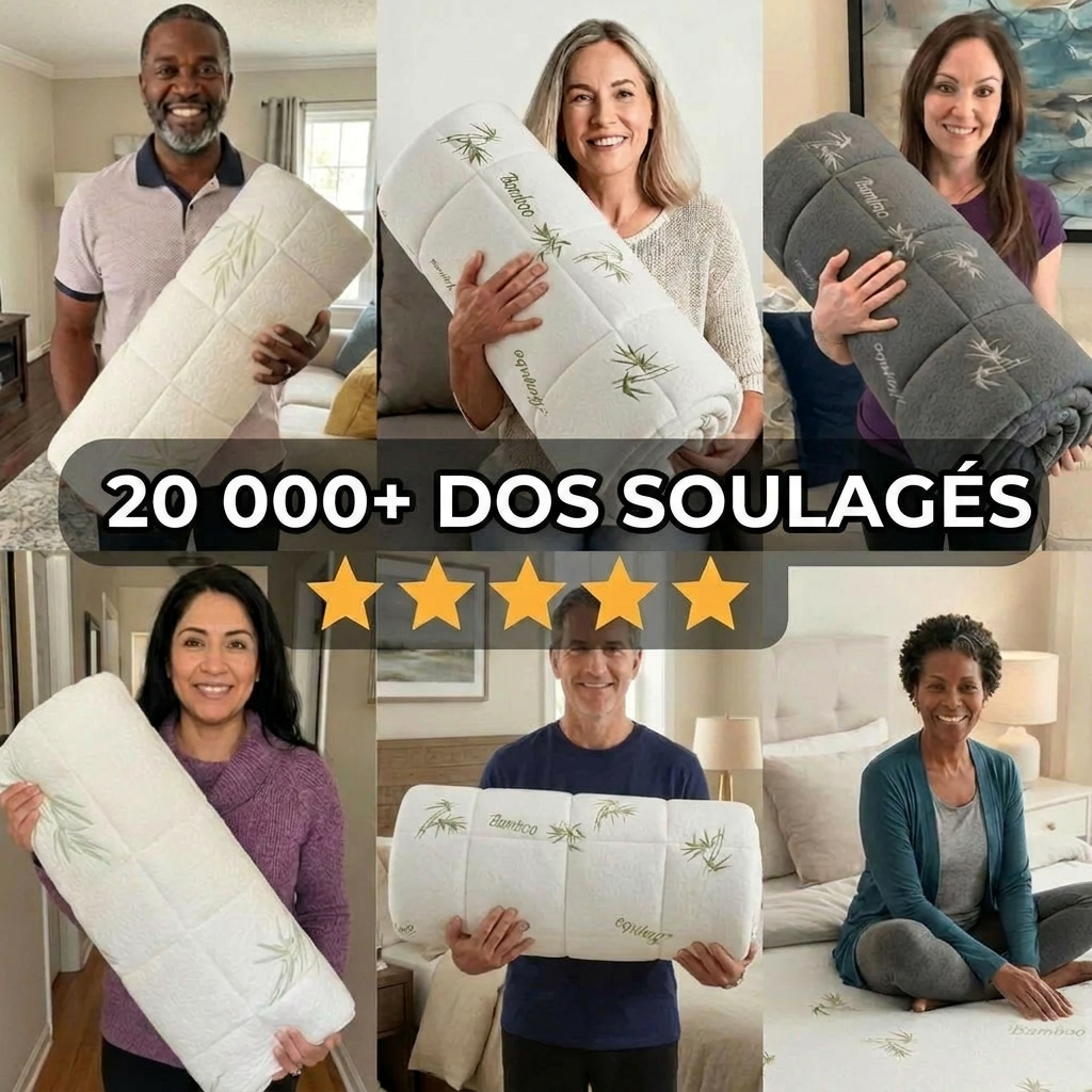 Ardevie™ Surmatelas en Bambou
